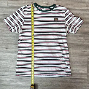 Denim & Flower Ricky Singh Multicolor Striped Short Sleeves T-Shirt Size‎ XL